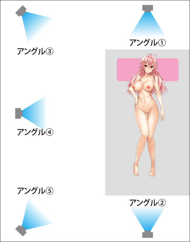 ����œ��B�E�B���B��̃n���B��I�J�����̐ݒu�ꏊ�ƃA���O��